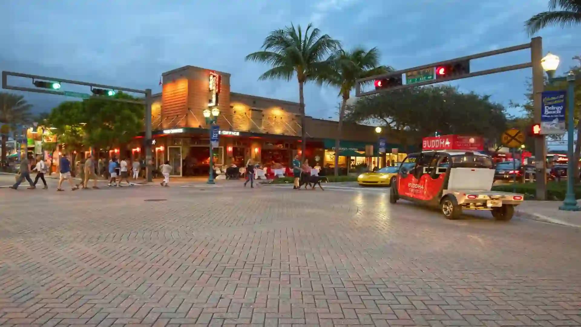 Scenic view of the Delray Beach neighborhood